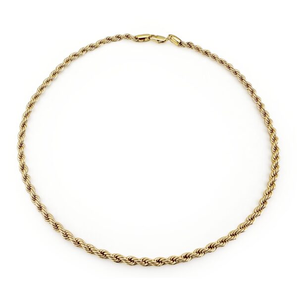 Luxe Twist – Kordelkette in Gold - Classic